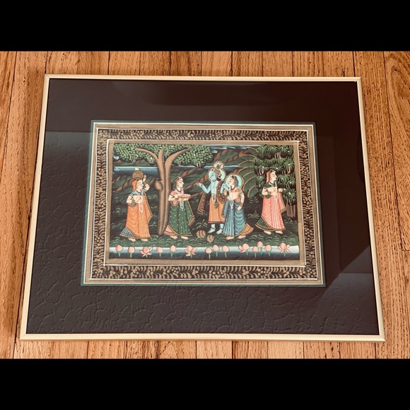 Other - Original Painting on Silk (Framed) A